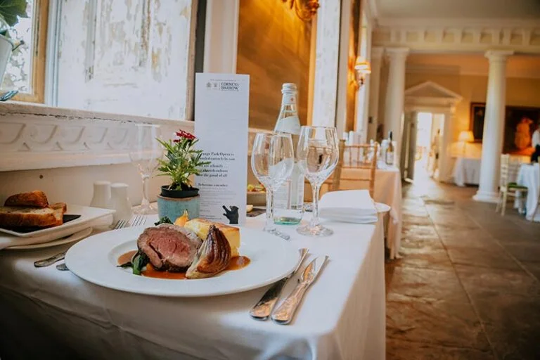 Beautifully presented food for corporate events